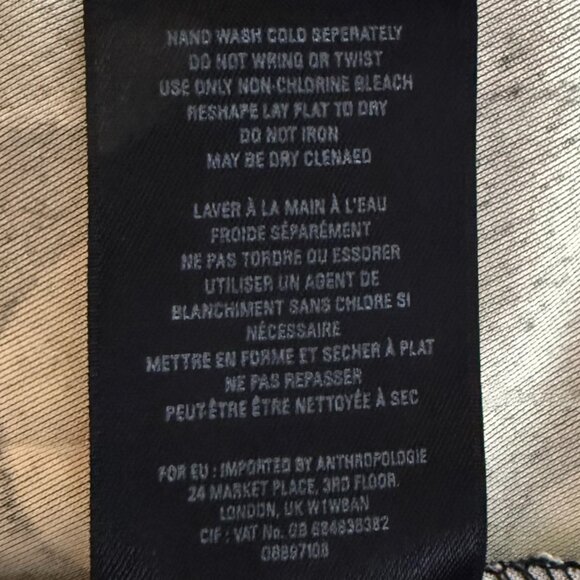 Maeve by Anthropologie Montparnasse Pleated Velvet Midi Skirt Sz Medium - Picture 5 of 7